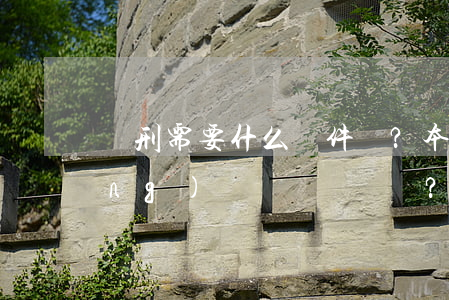 減刑需要什么條件？本人可以申請(qǐng)嗎？怎么減？減多久？